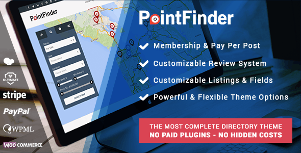 Point Finder v2.1.3.1 – Versatile Directory and Real Estate