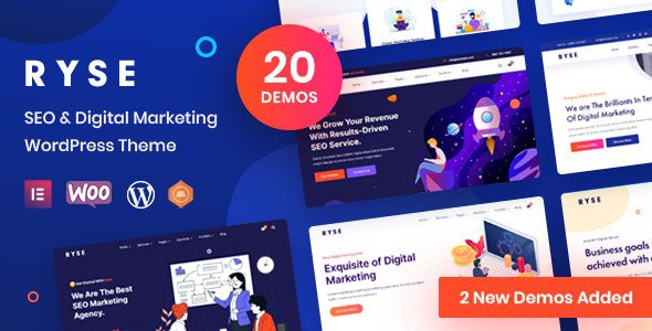 Ryse v4.0 – SEO & Digital Marketing Theme