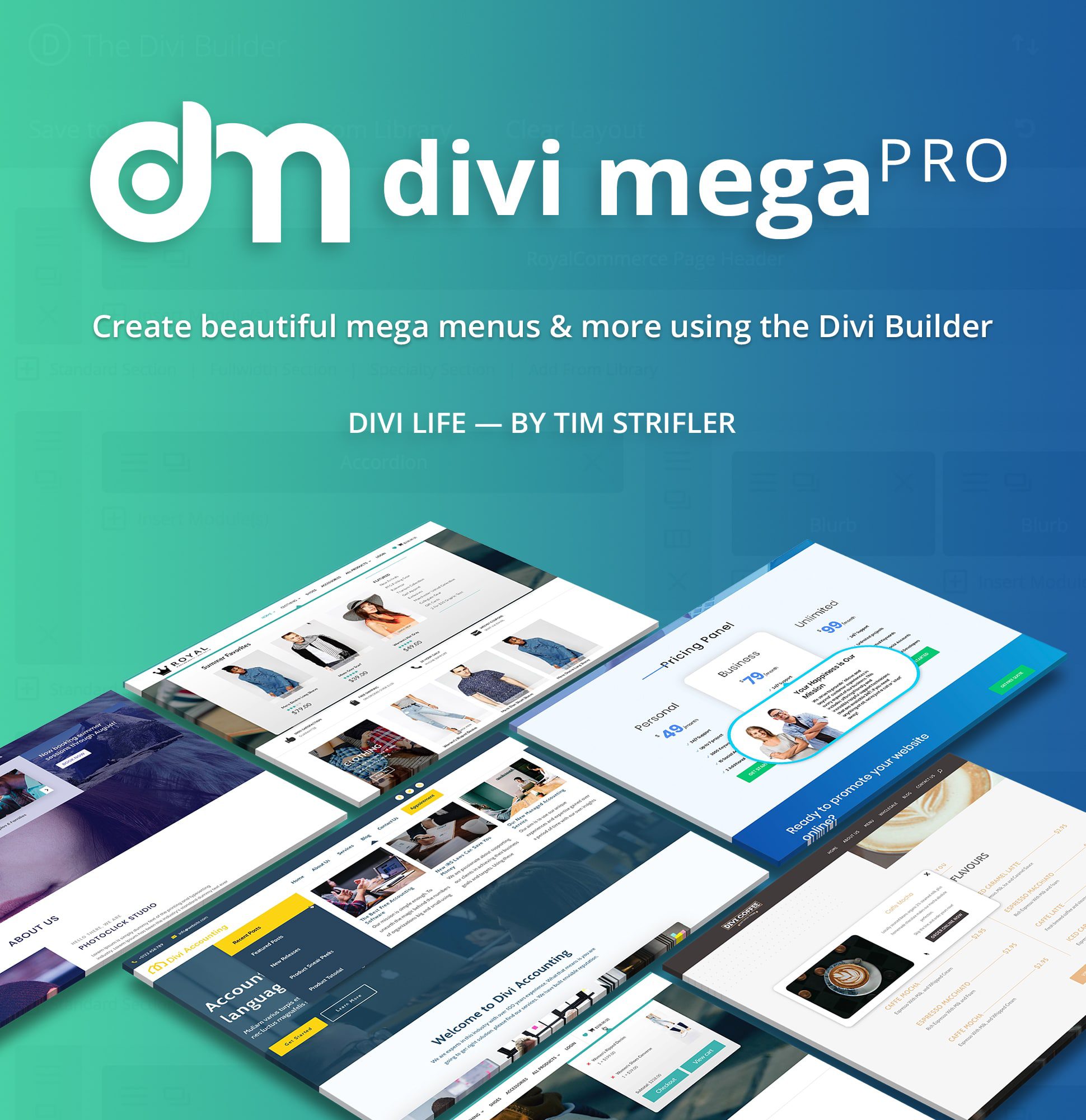 Divi Mega Pro v1.9.7 – The Ultimate Divi Mega Menu Builder