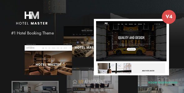 Hotel Master v4.1.6 – Hotel Booking WordPress Theme